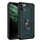 Wholesale iPhone 11 (6.1in) Tech Armor Ring Grip Case with Metal Plate (Midnight Green)